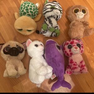 Assorted Plush Toy Set for Small Pets